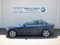 2010 Deep Sea Blue Metallic BMW 1 Series 128i Coupe  photo #1