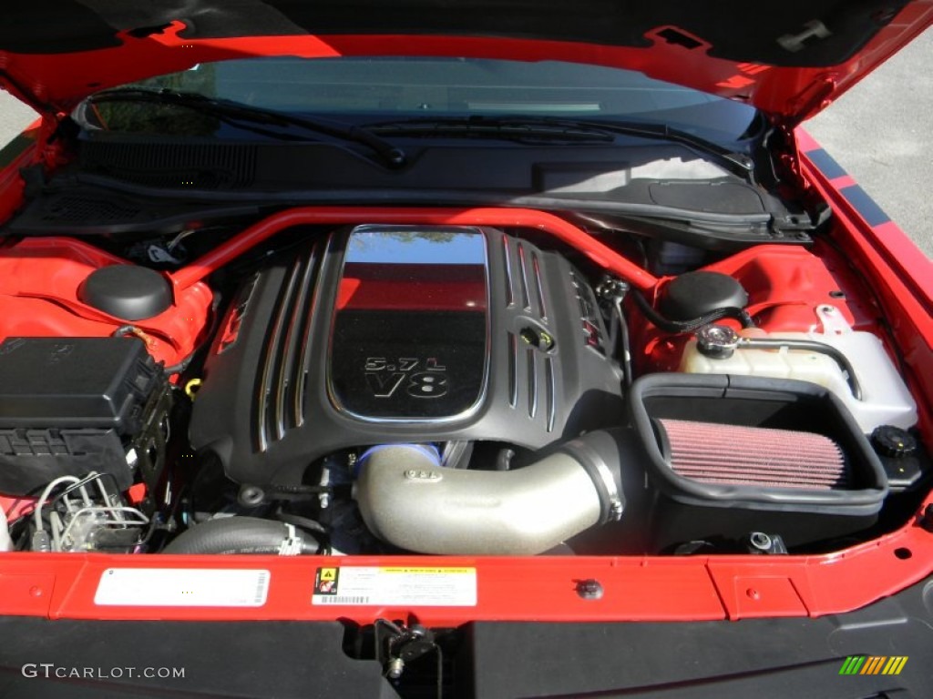 2009 Dodge Challenger R/T 5.7 Liter HEMI OHV 16-Valve MDS VVT V8 Engine Photo #53788477