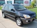 2007 Black Cherry Kia Sportage EX V6 4WD  photo #1