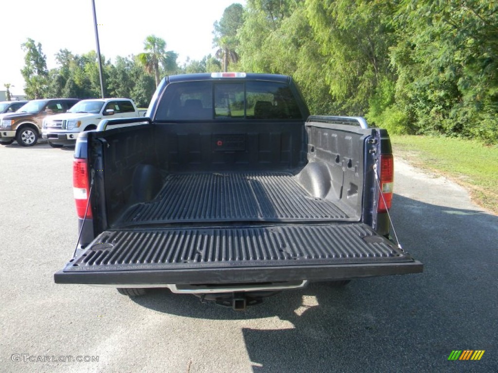 2005 F150 XLT SuperCab 4x4 - Medium Wedgewood Blue Metallic / Medium Flint Grey photo #7