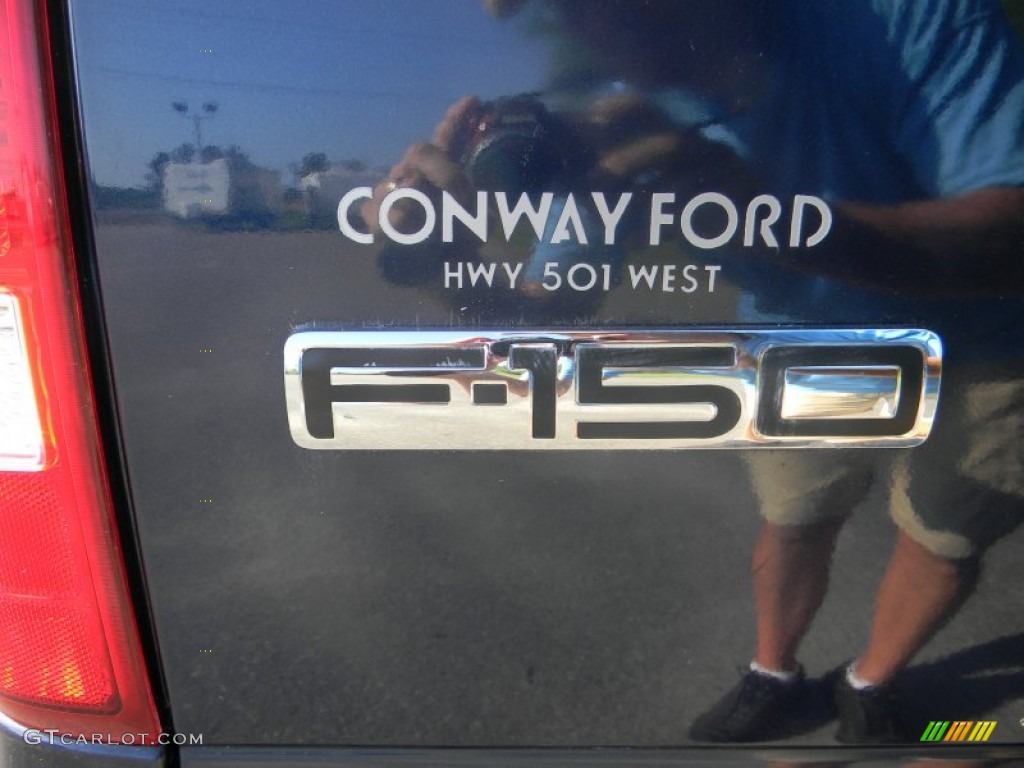 2005 F150 XLT SuperCab 4x4 - Medium Wedgewood Blue Metallic / Medium Flint Grey photo #8