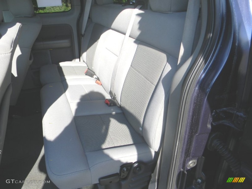 2005 F150 XLT SuperCab 4x4 - Medium Wedgewood Blue Metallic / Medium Flint Grey photo #14