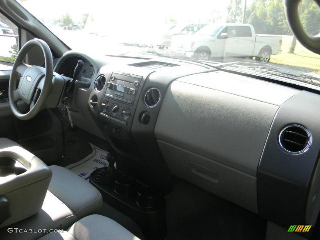 2005 F150 XLT SuperCab 4x4 - Medium Wedgewood Blue Metallic / Medium Flint Grey photo #20