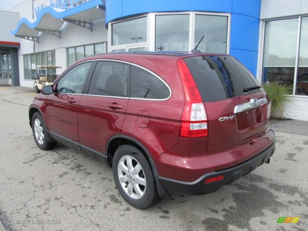 2008 CR-V EX-L 4WD - Tango Red Pearl / Gray photo #5