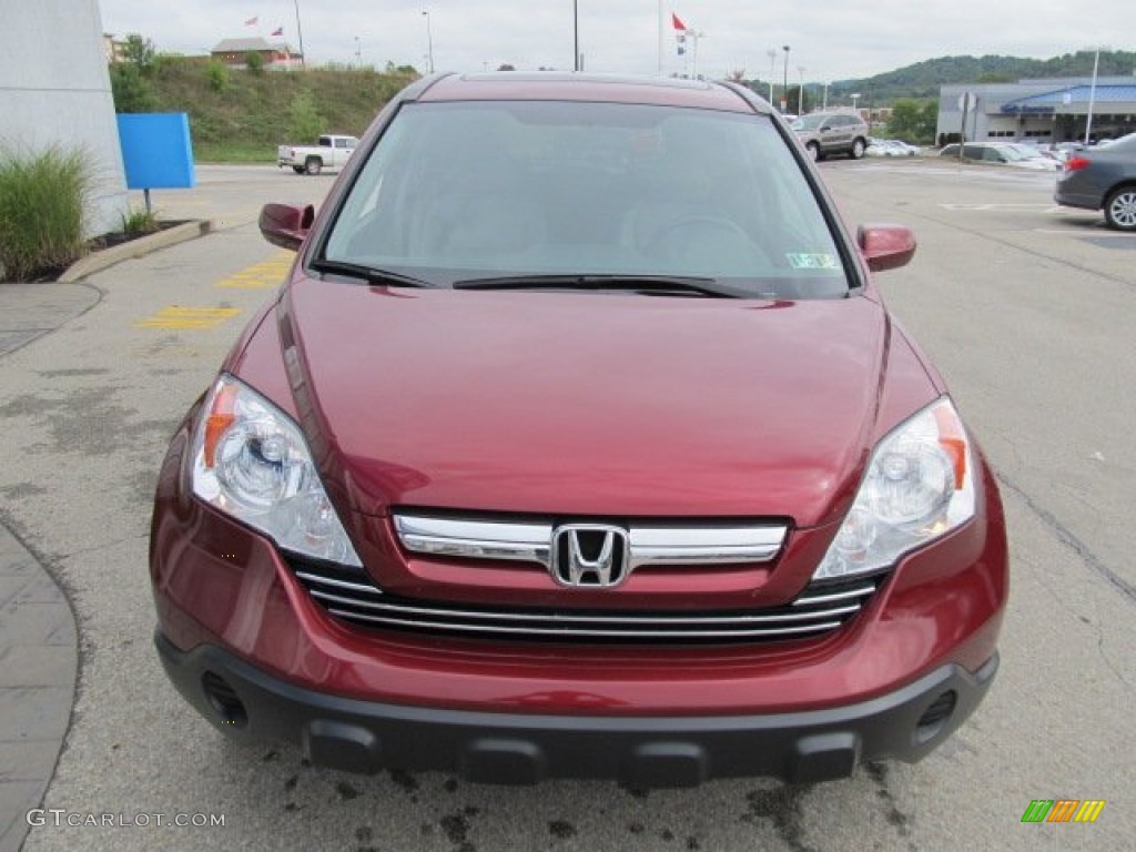 2008 CR-V EX-L 4WD - Tango Red Pearl / Gray photo #10