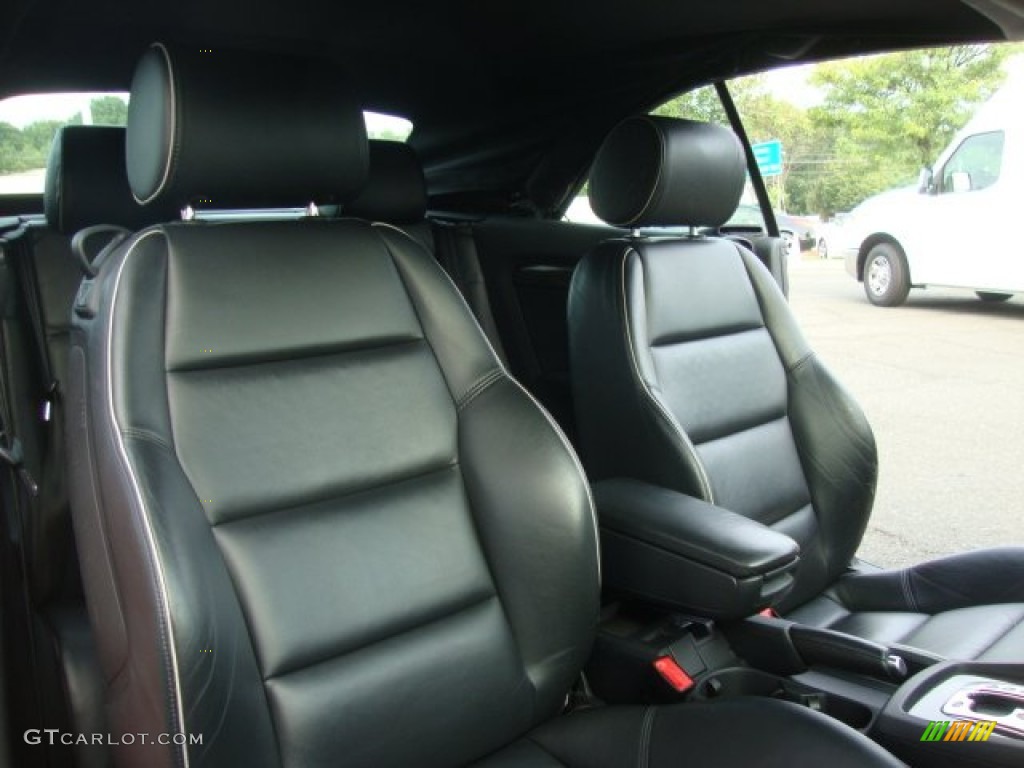 Ebony Interior 2005 Audi S4 4.2 quattro Cabriolet Photo #53791471