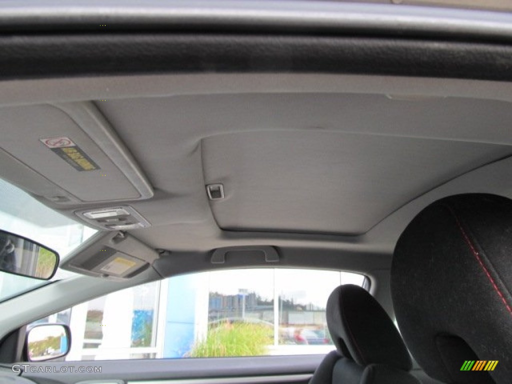 2006 Civic Si Coupe - Galaxy Gray Metallic / Black photo #15