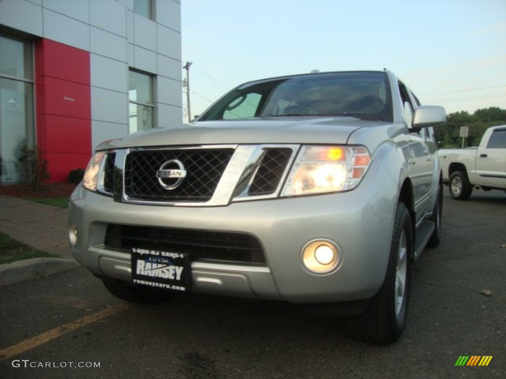 2008 Pathfinder SE 4x4 - Silver Lightning / Graphite photo #1