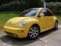 2003 Sunflower Yellow Volkswagen New Beetle GLX 1.8T Coupe  photo #2