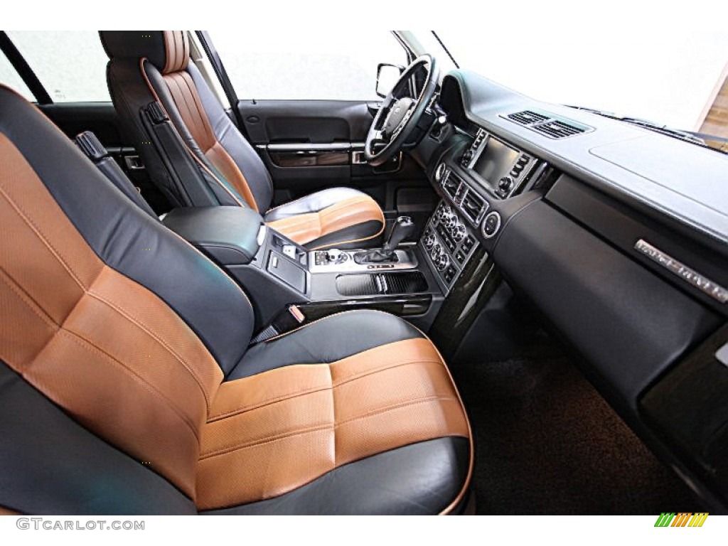Westminster Jet Black/Tan Interior 2008 Land Rover Range Rover Westminster Supercharged Photo #53793649