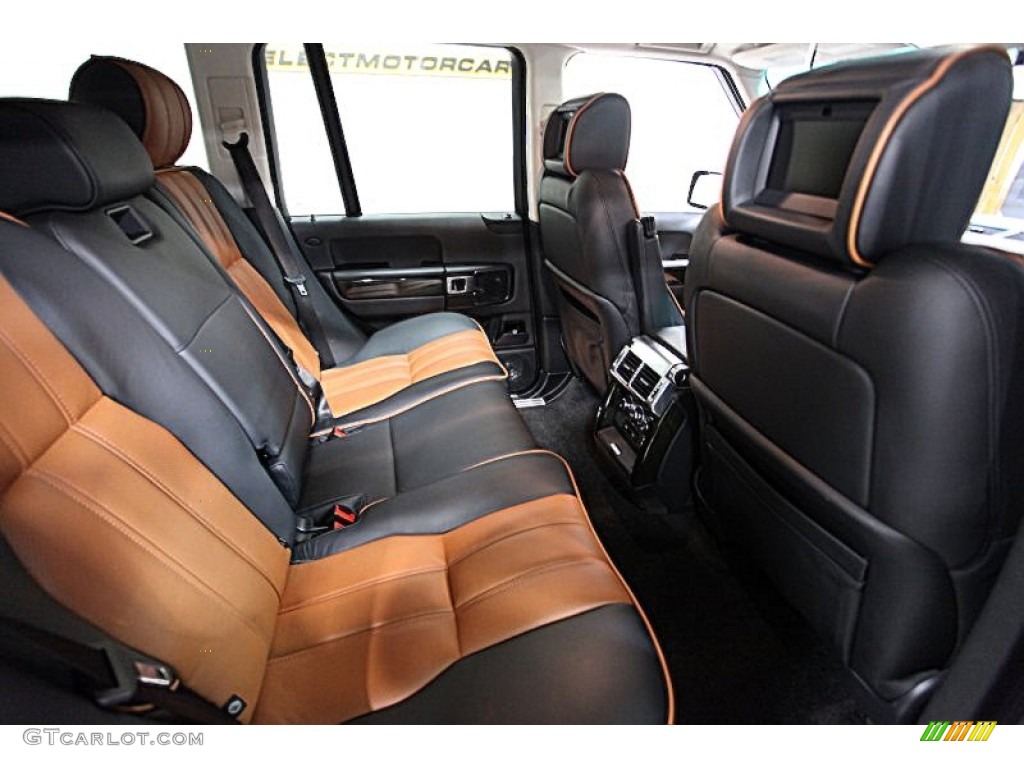 Westminster Jet Black/Tan Interior 2008 Land Rover Range Rover Westminster Supercharged Photo #53793658