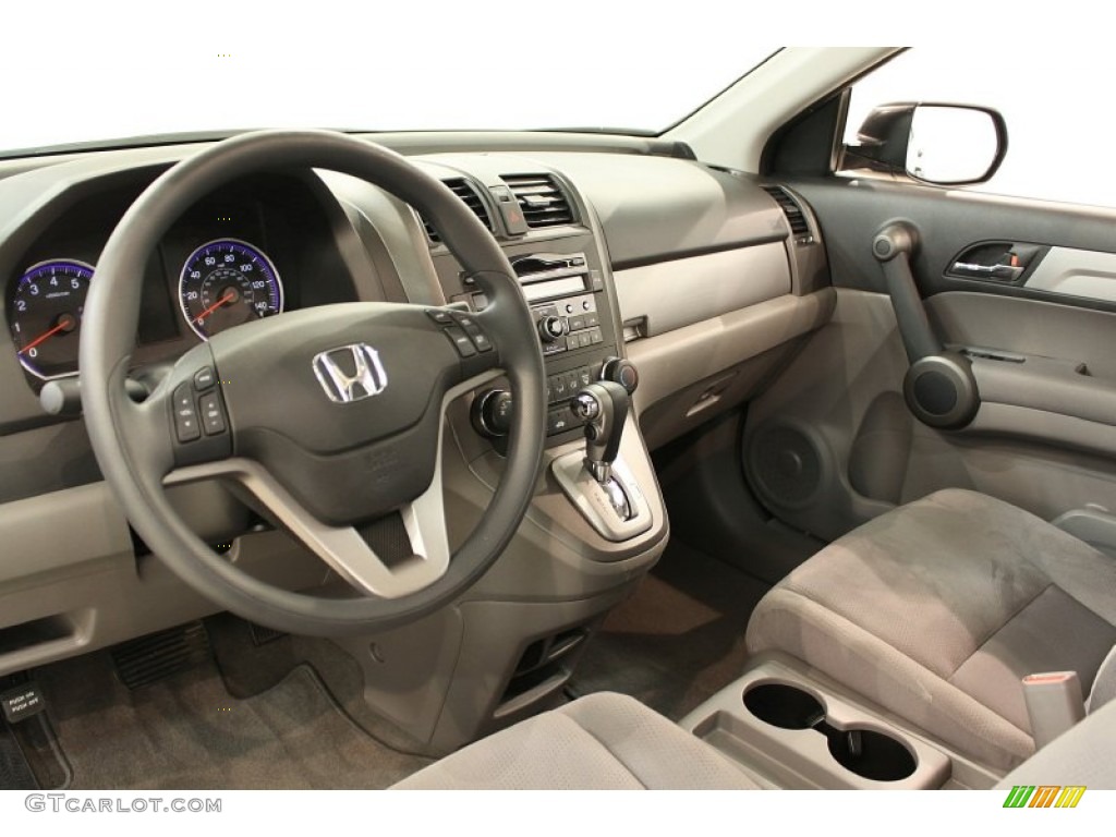 2010 Honda CR-V EX AWD Gray Dashboard Photo #53793916