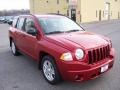 2007 Inferno Red Crystal Pearlcoat Jeep Compass Sport  photo #14