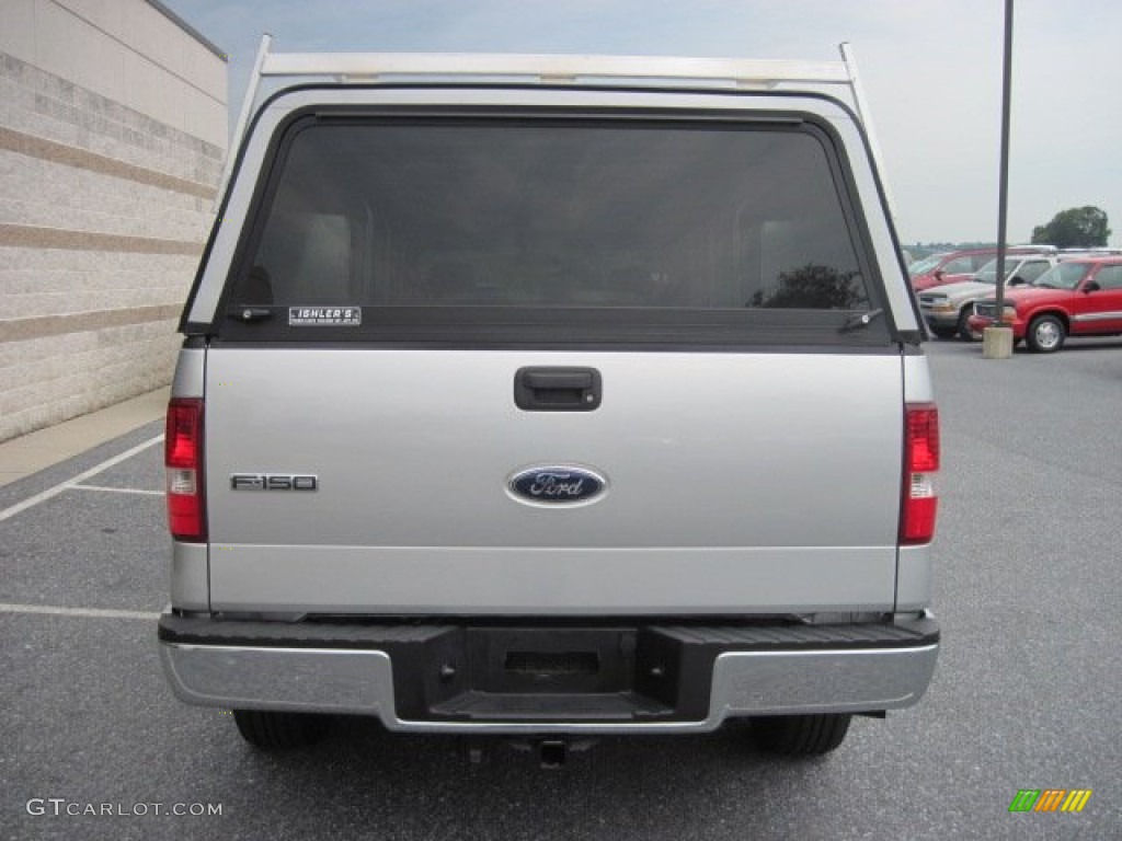 2006 F150 XLT SuperCrew 4x4 - Silver Metallic / Medium/Dark Flint photo #7