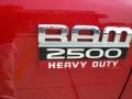 2009 Flame Red Dodge Ram 2500 ST Quad Cab 4x4  photo #6