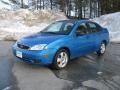 2007 Aqua Blue Metallic Ford Focus ZX4 SES Sedan  photo #6