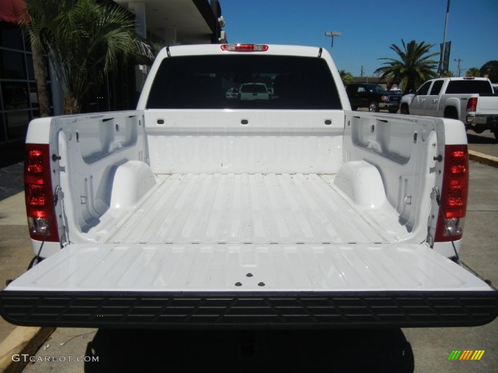 2008 Sierra 1500 SLE Crew Cab - Summit White / Ebony photo #4