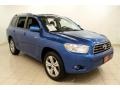 Blue Streak Metallic 2008 Toyota Highlander Sport 4WD