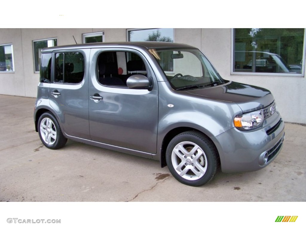 Steel Gray Pearl Metallic 2011 Nissan Cube 1.8 SL Exterior Photo #53796505