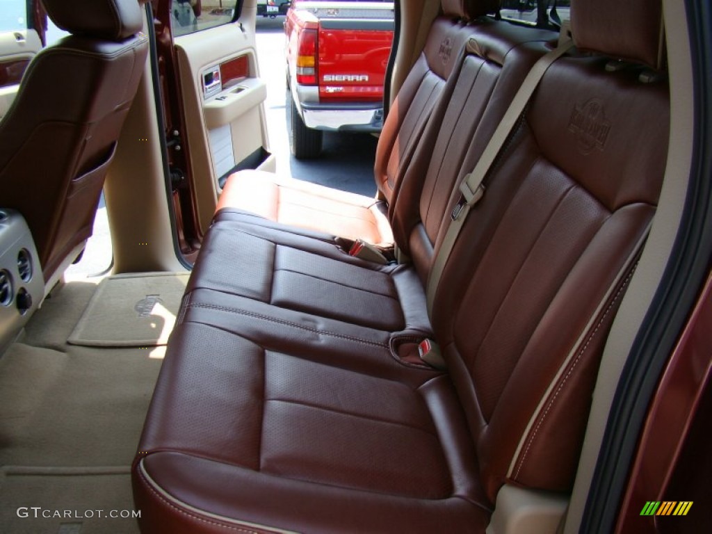 2010 F150 King Ranch SuperCrew 4x4 - Royal Red Metallic / Chapparal Leather photo #14