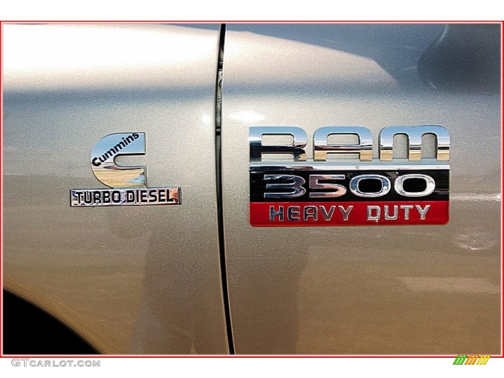 2007 Dodge Ram 3500 Lone Star Quad Cab 4x4 Marks and Logos Photo #53797780