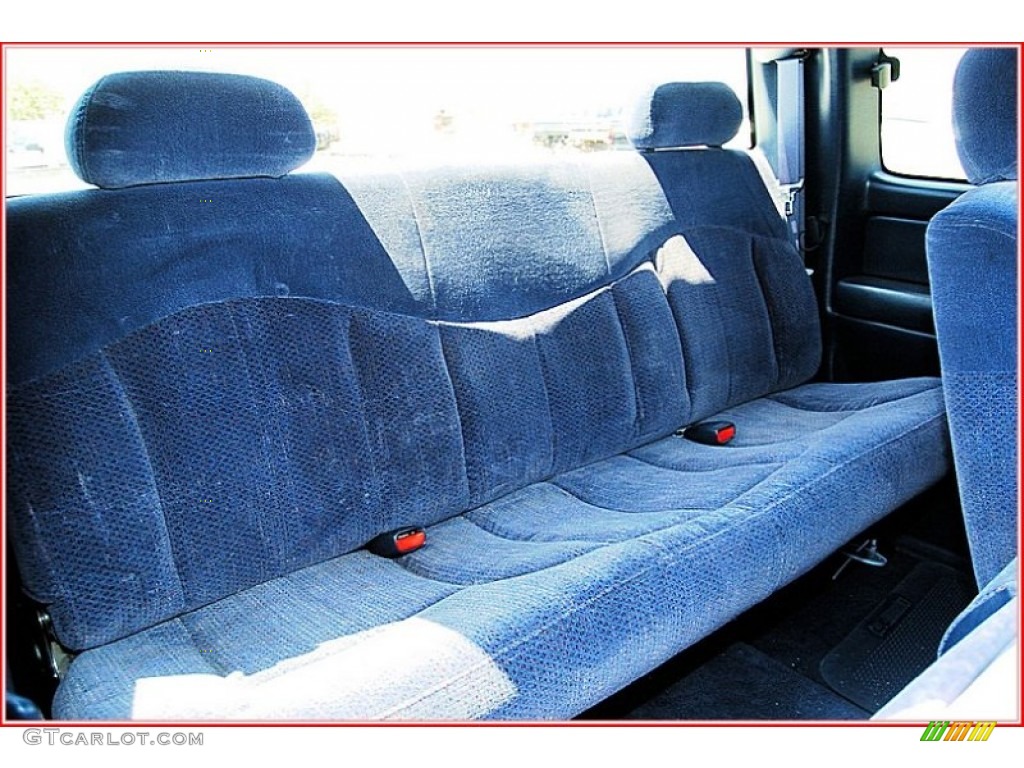 Blue Interior 1999 Chevrolet Silverado 1500 Ls Extended Cab
