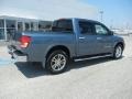 2010 Blue Steel Metallic Nissan Titan LE Crew Cab  photo #4