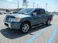 Blue Steel Metallic 2010 Nissan Titan LE Crew Cab Exterior