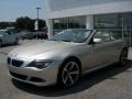 2008 Mineral Silver Metallic BMW 6 Series 650i Convertible  photo #3