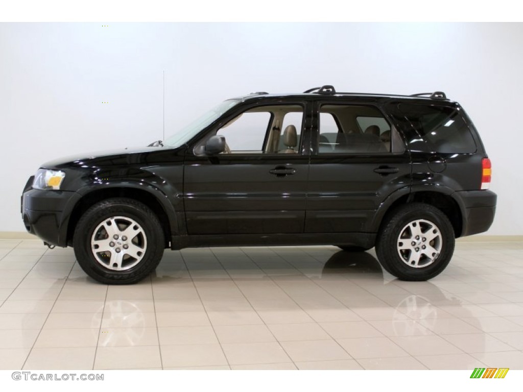 Black 2005 Ford Escape Limited 4WD Exterior Photo #53798722