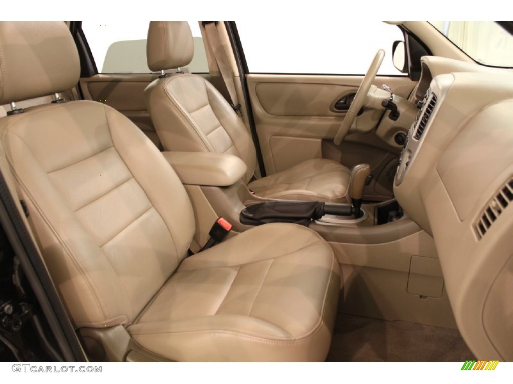 Medium/Dark Pebble Beige Interior 2005 Ford Escape Limited 4WD Photo #53798823