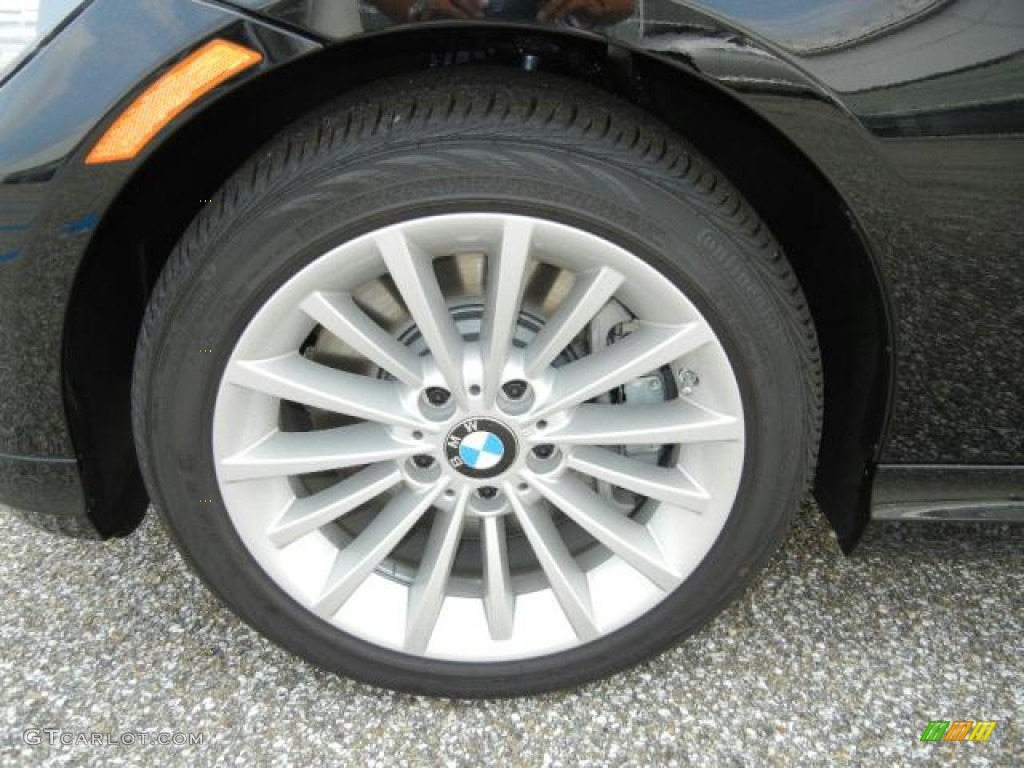 2011 3 Series 335d Sedan - Jet Black / Saddle Brown Dakota Leather photo #5