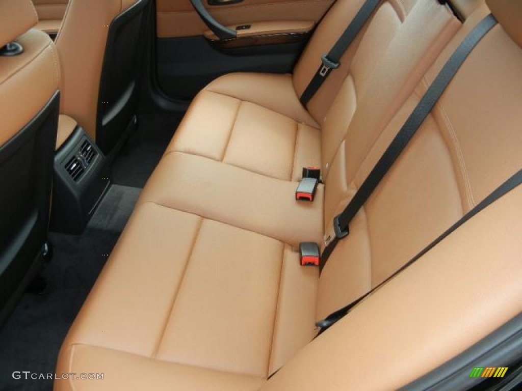 2011 3 Series 335d Sedan - Jet Black / Saddle Brown Dakota Leather photo #8