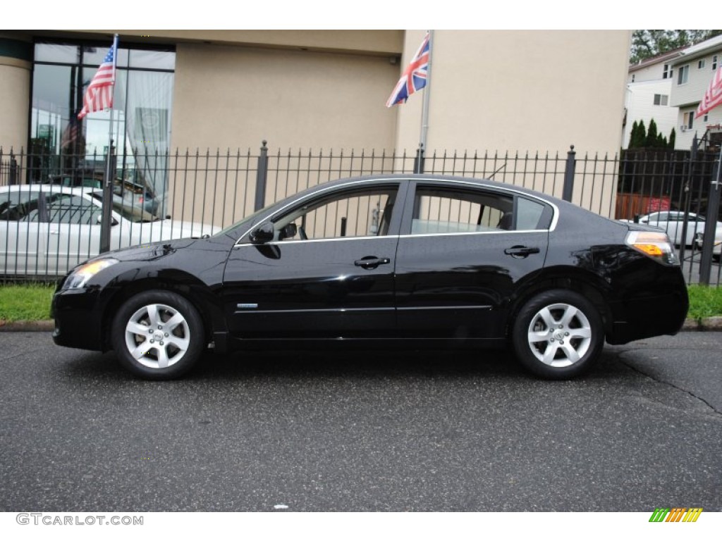 Super Black 2007 Nissan Altima Hybrid Exterior Photo #53799154