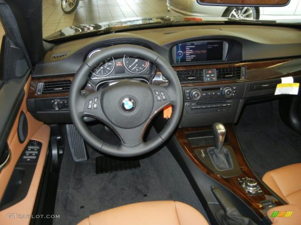2011 3 Series 328i Convertible - Jet Black / Saddle Brown Dakota Leather photo #7