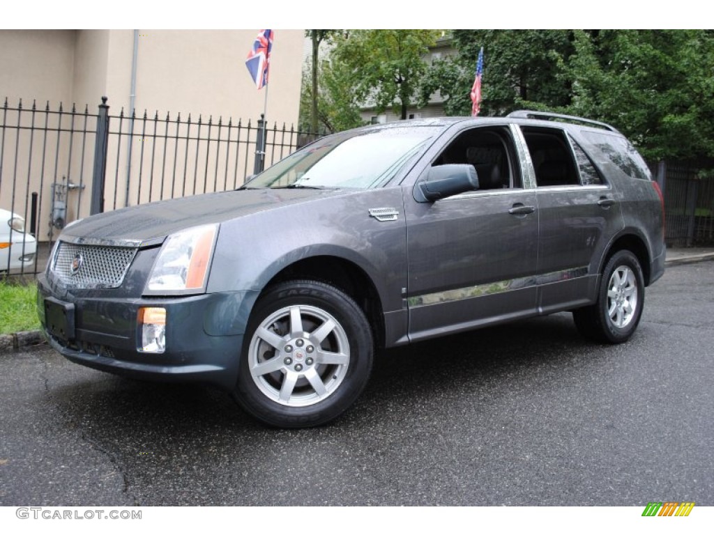 Thunder Gray ChromaFlair 2008 Cadillac SRX 4 V6 AWD Exterior Photo #53799397