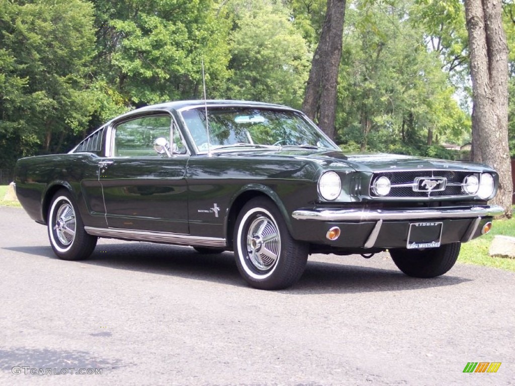 1965 Mustang Coupe - Ivy Green / Ivy Gold photo #1