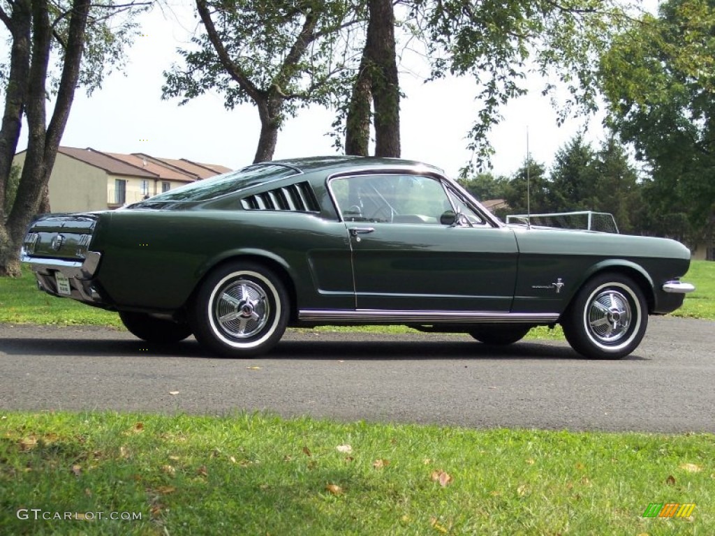 1965 Mustang Coupe - Ivy Green / Ivy Gold photo #5