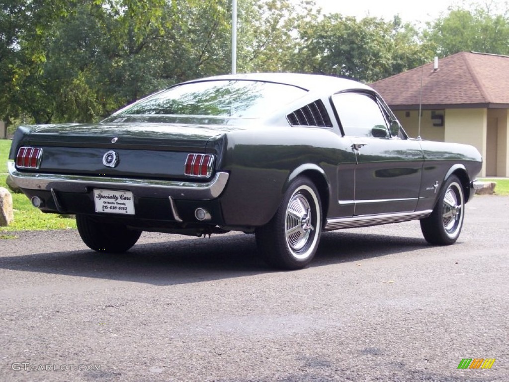 1965 Mustang Coupe - Ivy Green / Ivy Gold photo #7