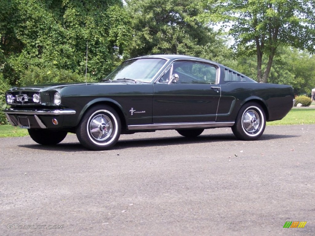 1965 Mustang Coupe - Ivy Green / Ivy Gold photo #13