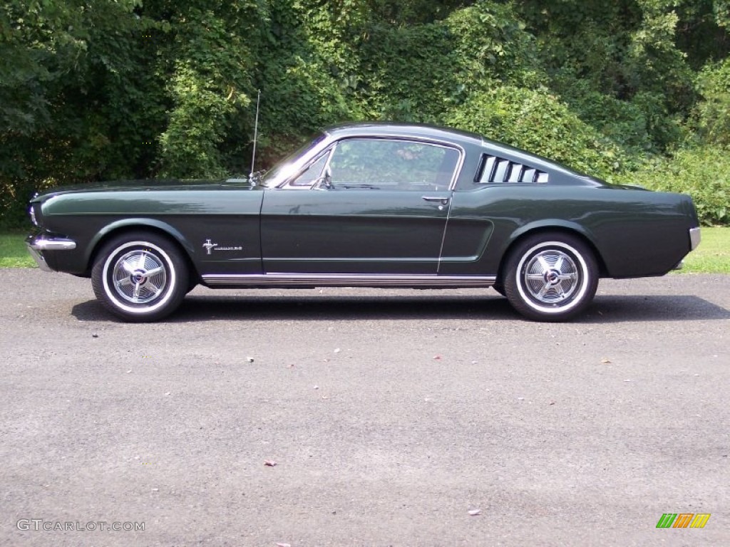 1965 Mustang Coupe - Ivy Green / Ivy Gold photo #14