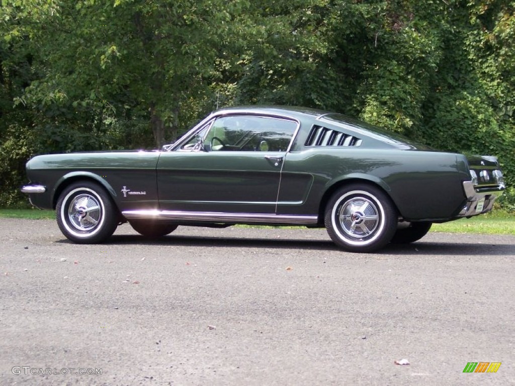 1965 Mustang Coupe - Ivy Green / Ivy Gold photo #15