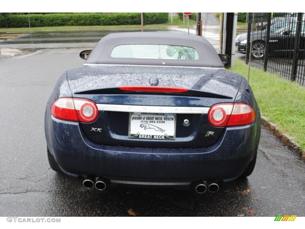 2007 XK XKR Convertible - Indigo Blue Metallic / Caramel photo #6