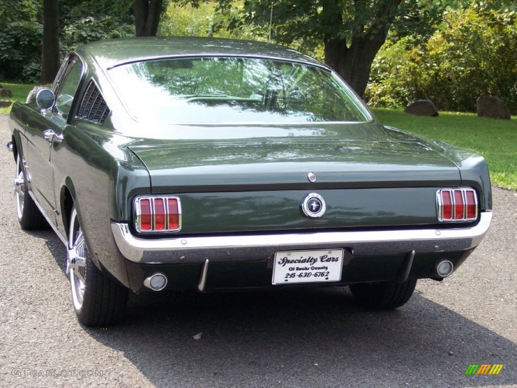 1965 Mustang Coupe - Ivy Green / Ivy Gold photo #17