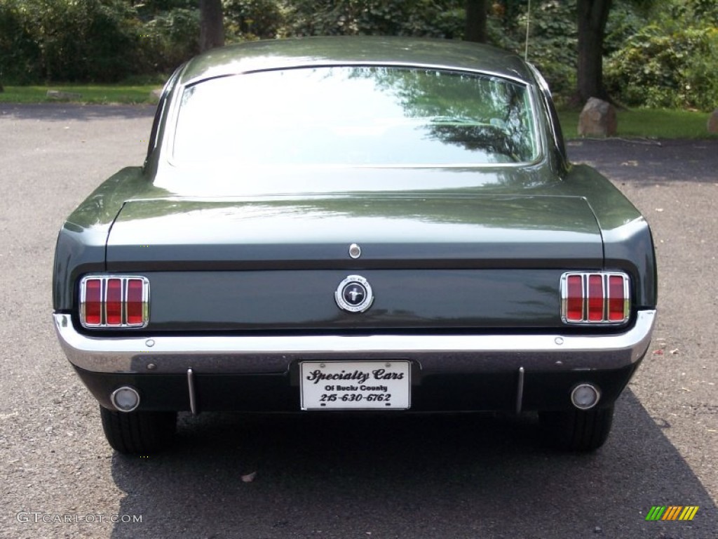 1965 Mustang Coupe - Ivy Green / Ivy Gold photo #19