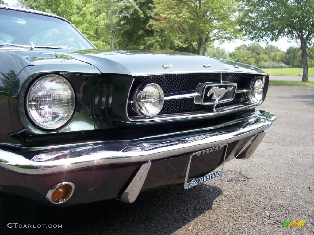 1965 Mustang Coupe - Ivy Green / Ivy Gold photo #24
