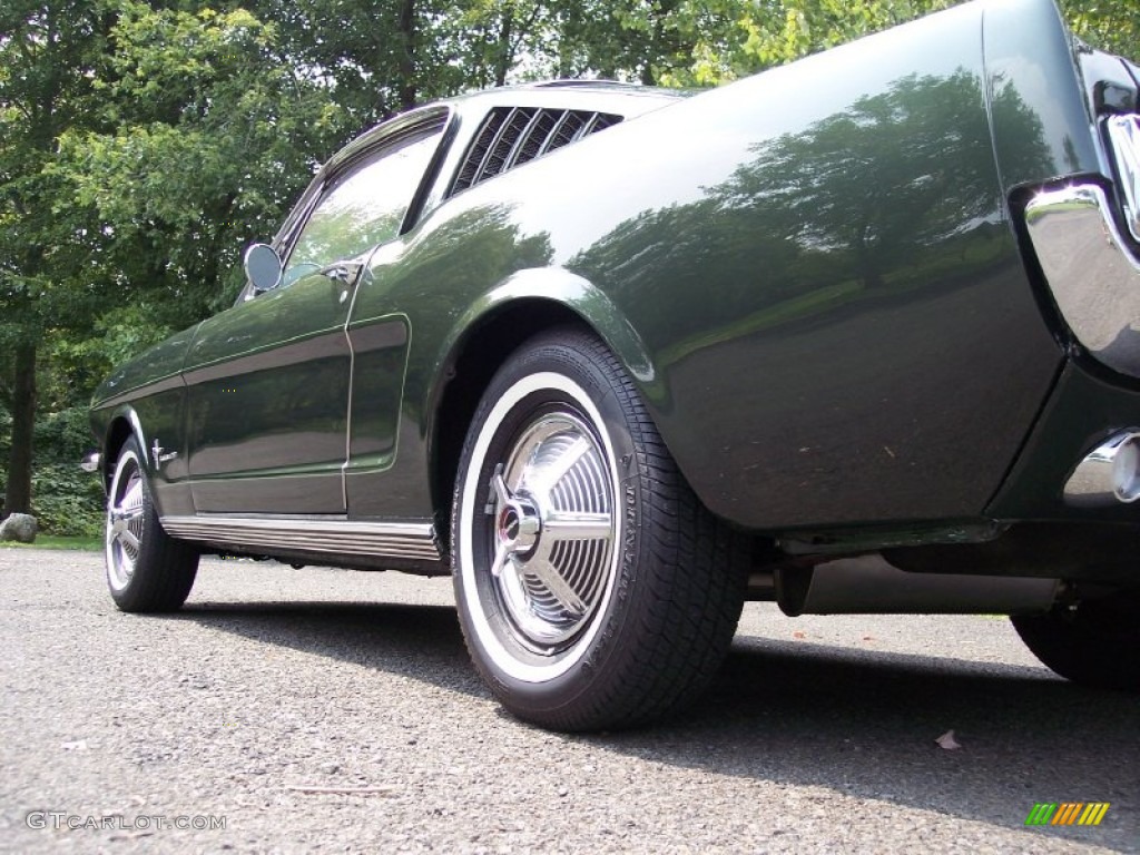 1965 Mustang Coupe - Ivy Green / Ivy Gold photo #33