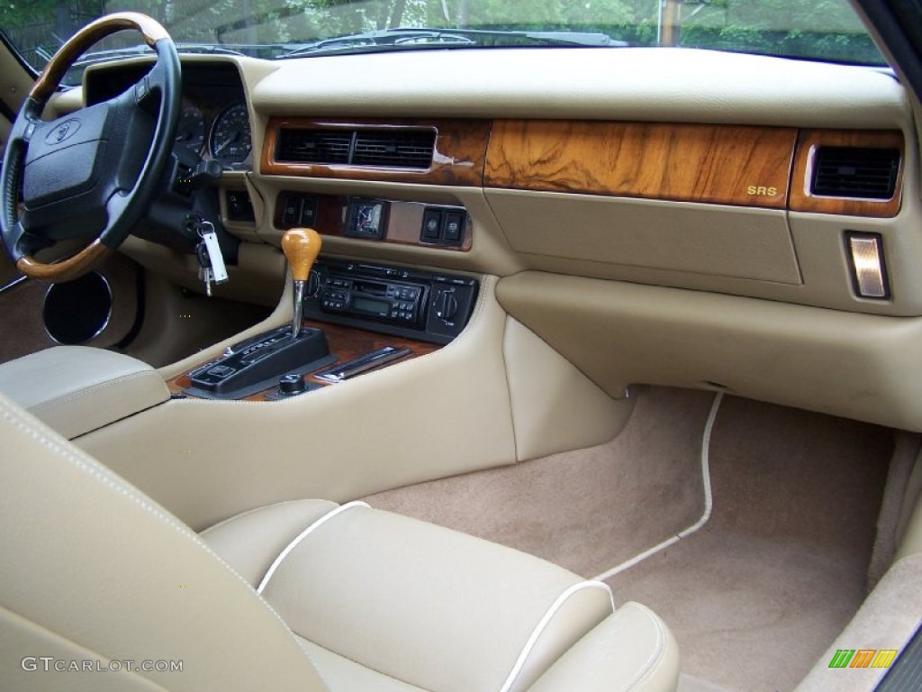 Coffee Interior 1996 Jaguar XJ XJS Convertible Photo #53800111
