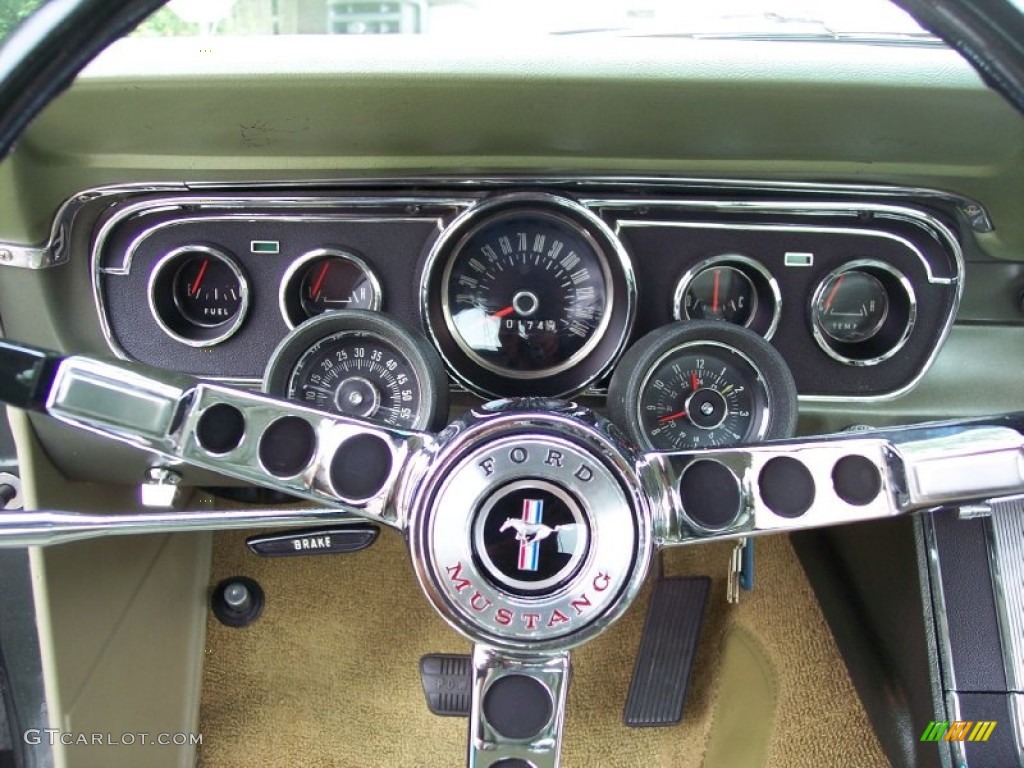 1965 Mustang Coupe - Ivy Green / Ivy Gold photo #37