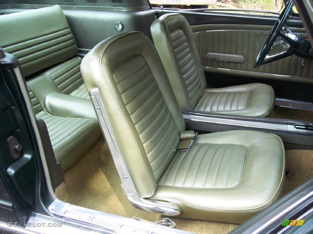 1965 Mustang Coupe - Ivy Green / Ivy Gold photo #47